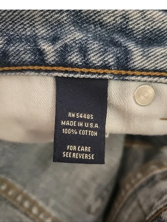 Vintage American Eagle Festival Cottagecore Blue Jeans Boho 90s Y2k Hippie 2 - Picture 12 of 12